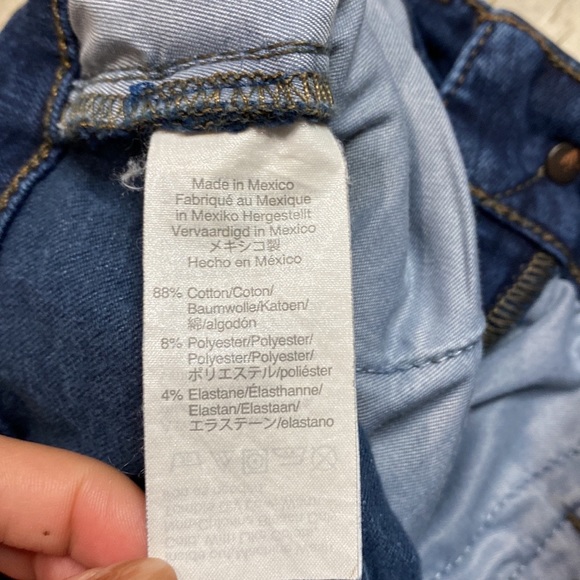 MADEWELL WOMEN CURVY HIGH-RISE SKINNY JEANS BLUE SIZE 24 - Picture 13 of 15